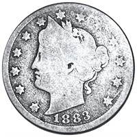1883 Liberty Victory Nickel NICELY CIRC W CENTS