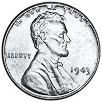 1943 Lincoln Steel Wheat Penny UNCIRCULATED