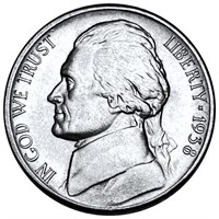1938 Jefferson Nickel UNCIRCULATED