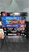 16 vhs tapes