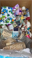 Mystery box of sewing materials