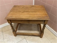 18x14x12 Wood Stool