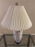 Oriental Style Lamp and Shade