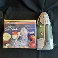 B&D Iron and Starfrit Apple Peeler