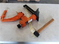 Flooring Nailer & Hammer