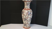 Chinese Vase 23" Decoration Floral Pattern