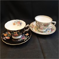 Aynsley and Royal Stafford Tea Cup Sets