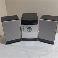 Sony HCD-EH15 CD Deck Receiver & Speakers