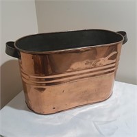 Stunning Copper Boiler / Firewood Bucket