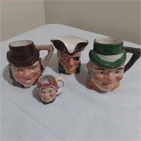 Artone and Sterling Toby Mugs