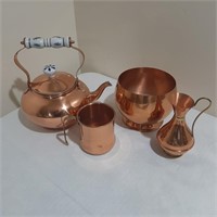 Lot of Four Copper Pieces