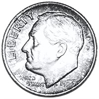 1953-D Roosevelt Silver Dime UNCIRCULATED