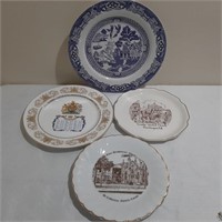 Lot of Four Collector's Plates