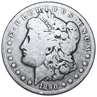 1890 Morgan Silver Dollar NICELY CIRCULATED