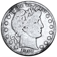 1910-S Barber Silver Half Dollar NICELY CIRCULATED