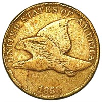 1858 Flying Eagle Cent NICELY CIRCULATED