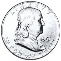 1961-D Franklin Half Dollar UNCIRCULATED