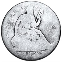 1855-O Seated Half Dollar NICELY CIRCULATED