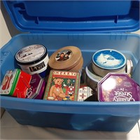 Tote Full of 15+ Holiday Gift Tins