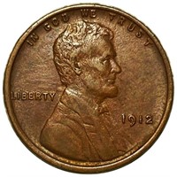 1912 Lincoln Wheat Penny UNCIRCULATED
