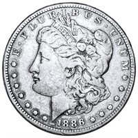 1886 Morgan Silver Dollar NICELY CIRCULATED