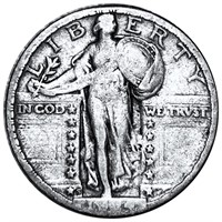 1924-S Standing Liberty Quarter NICELY CIRCULATED