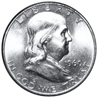 1960 Franklin Half Dollar UNCIRCULATED