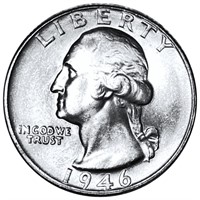 1946 Washington Silver Quarter UNCIRCULATED