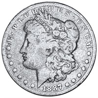 1887 Morgan Silver Dollar NICELY CIRCULATED