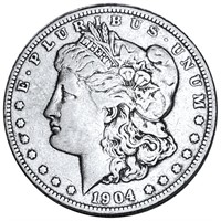 1904 Morgan Silver Dollar NICELY CIRCULATED