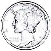1917-S Mercury Silver Dime UNCIRCULATED