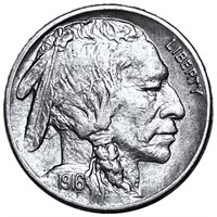 1916 Buffalo Head Nickel NEARLY UNCIRCULATED