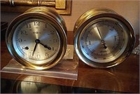 Howard Miller Ship Clock and Barometer