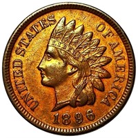 1896 Indian Head Penny CLOSELY UNC