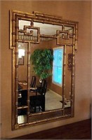 Bamboo Style Mirror 52" by 32"