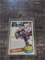 1980-81 Wayne Gretzky Hocey Card #250 O-Pee-Chee