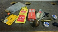 Group of Black Powder Items, 30 Cal & More