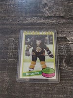 1980-81 OPC Ray Bourque Rookie Card 140 NHL Hockey