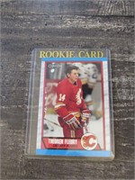 1989-90 OPC Theo Fleury Rookie Card 232 NHL Hockey