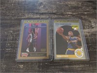 1990 NBA Rookie Cards Sean Elliott Tim Hardaway RC