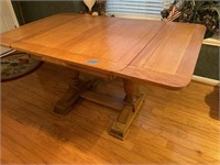 Antique Oak Draw Side Table - Beautiful