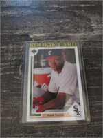 1991 Frank Thomas Upper Deck Rookie Baseball Card