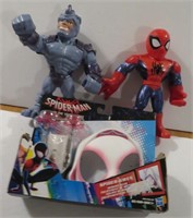 3x Marvel Spiderman Toys Loose Figures + Sealed
