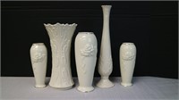 Lenox Vase Lot of 5