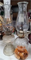 Pair of oil lamps