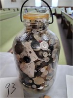 Jar of buttons