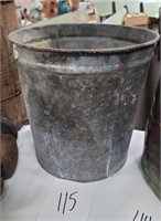 Galvanized sap bucket