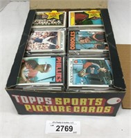 Topps Sports Picture Baseball Cards Box - Full