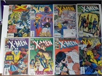 Lot of 7 X-Men and 1 X Factor Comics