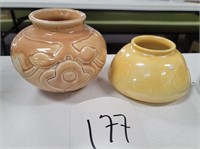 Pair porcelain vases